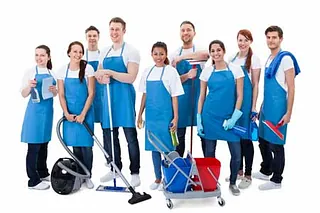 Premium Cleaning Services commercial cleaning team